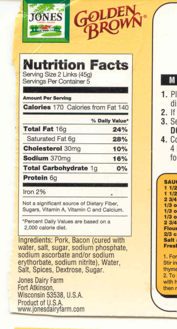 Health Grade Food Labels Health Grade Food Labels